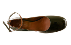EVA RUBY GREEN BALLERINAS - Crispins Shoes