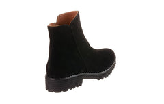 EVA SIMPLE BLACK ANKLE BOOTS - Crispins Shoes