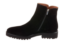 EVA SIMPLE BLACK ANKLE BOOTS - Crispins Shoes