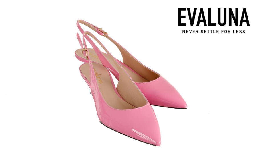 Eva Sling Pink - Crispins Shoes