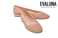 EVA WONG NUDE BALLERINAS - Crispins Shoes