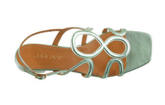 Hay Arabesque Metallic Green - Crispins Shoes