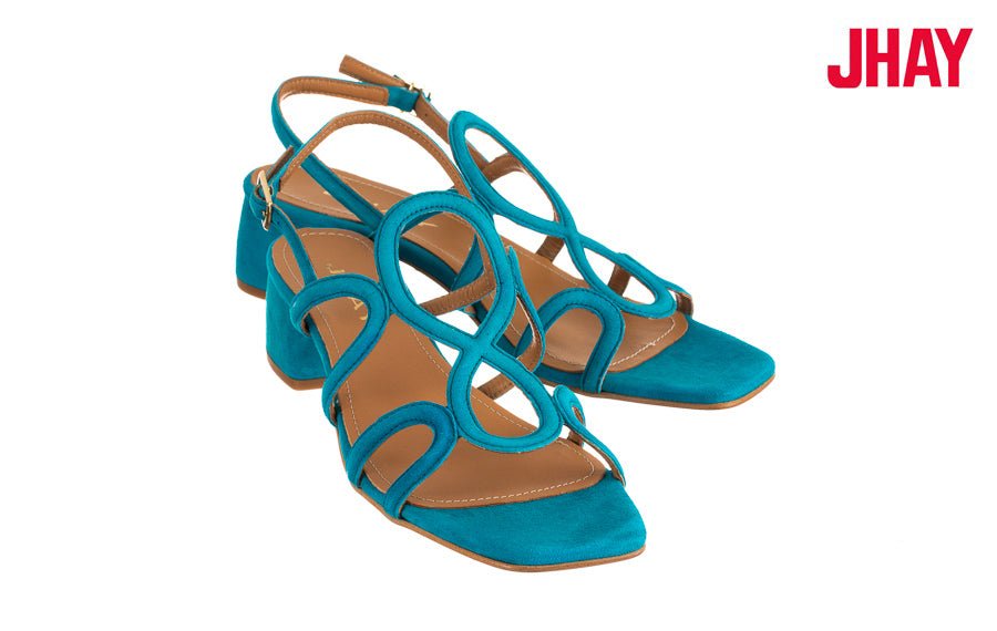 Hay Arabesque Turquoise - Crispins Shoes