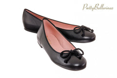 PB LYCHEE LEATHER BALLERINAS - Crispins Shoes