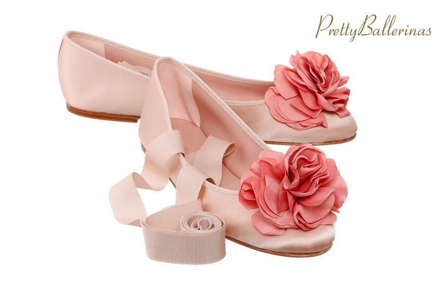 PB EBONY PINK BALLERINAS - Crispins Shoes