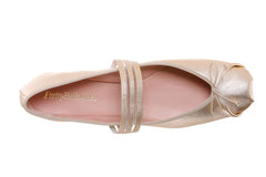 PB GOLDMESH BALLERINAS - Crispins Shoes