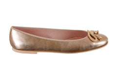 PB LYCHEE GOLD BALLERINAS
