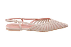 PB THEA CREAM BALLERINAS - Crispins Shoes