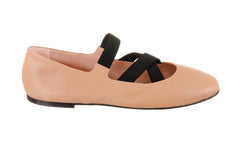 PB ZARA NUDE BALLERINAS - Crispins Shoes