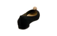 PF MARS BLACK BALLERINAS - Crispins Shoes