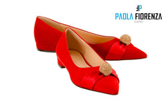 PF MARS RED BALLERINAS