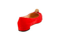 PF MARS RED BALLERINAS