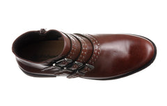 PIE BLONDIE BROWN ANKLE BOOTS - Crispins Shoes