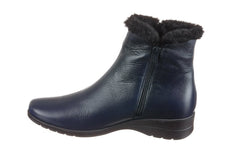 PIE WARMWINTER NAVY ANKLE - Crispins Shoes