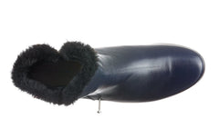 PIE WARMWINTER NAVY ANKLE - Crispins Shoes