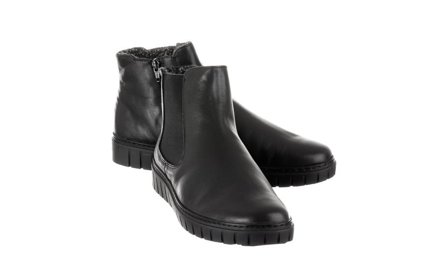 SEM MISSY BLACK ANKLE BOOTS - Crispins Shoes