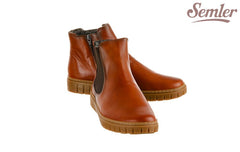 SEM MISSY TAN ANKLE BOOTS - Crispins Shoes