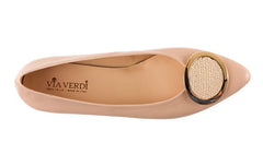 VIA FRAME BALLERINAS - Crispins Shoes