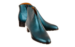VIA KNOX BLUE ANKLE BOOTS - Crispins Shoes