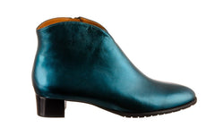 VIA KNOX BLUE ANKLE BOOTS - Crispins Shoes