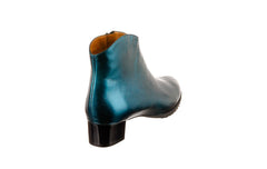VIA KNOX BLUE ANKLE BOOTS - Crispins Shoes