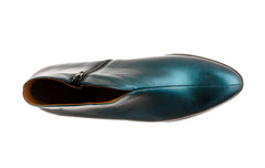 VIA KNOX BLUE ANKLE BOOTS - Crispins Shoes