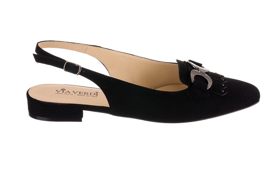 Via Olympia Black - Crispins Shoes