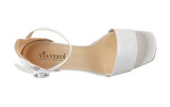 Via Scandal White - Crispins Shoes