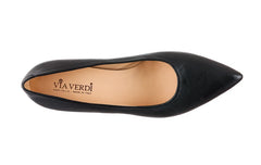 Via Silhouette Black - Crispins Shoes