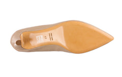 Via Silhouette Nude - Crispins Shoes