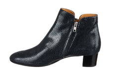 VIA STRATFORD NAVY ANKLE BOOTS - Crispins Shoes