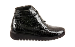 WAL DOOR BLACK ANKLE BOOTS