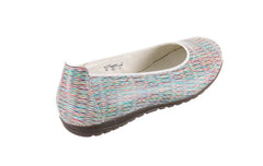 WAL SLIDE MULTI BALLERINAS - Crispins Shoes