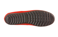 WAL SLIDE RED BALLERINAS - Crispins Shoes