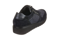 Wal Texture Navy - Crispins Shoes