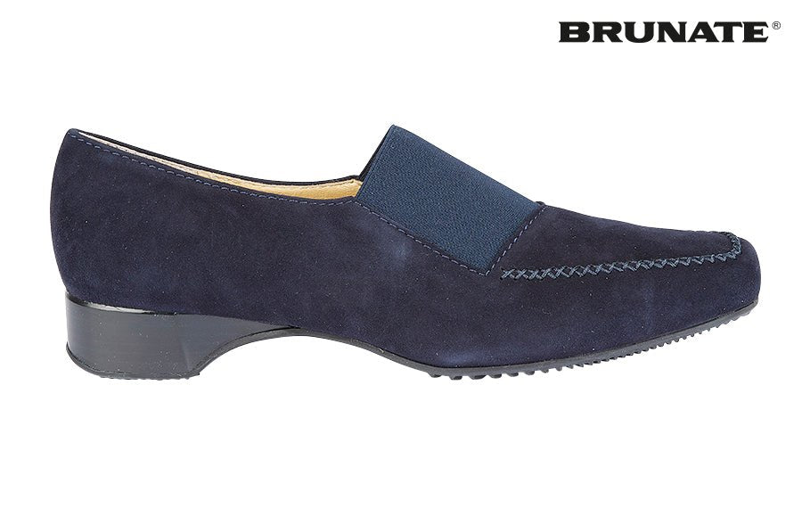 Br Band Navy Suede - Crispins Shoes