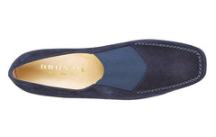 Br Band Navy Suede - Crispins Shoes