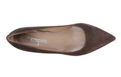 Mdf Pear Brown Suede - Crispins Shoes
