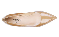Mdf Pear Nude Patent - Crispins Shoes