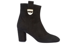 MDF PLATE ANKLE BOOTS