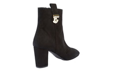 MDF PLATE ANKLE BOOTS