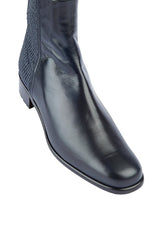 Mdf Shake Navy Leath