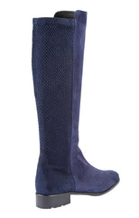 Mdf Shake Navy Suede - Crispins Shoes