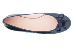 Pb Lychee Navy Patent - Crispins Shoes