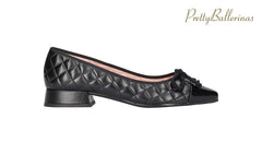 PB MATILDA BLACK BALLERINAS - Crispins Shoes
