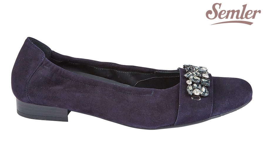 Sem Citrine Navy - Crispins Shoes