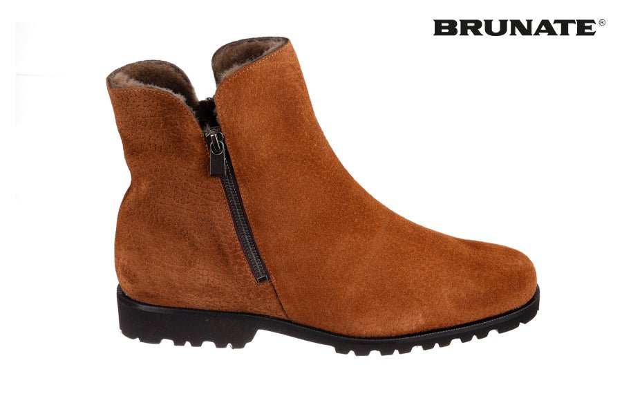 BR MARL TOBACCO ANKLE BOOTS - Crispins Shoes
