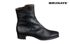 BR MOSS LEATHER ANKLE BOOTS