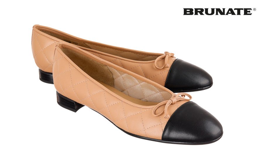 BR NADIYA TOFFEE BALLERINAS - Crispins Shoes