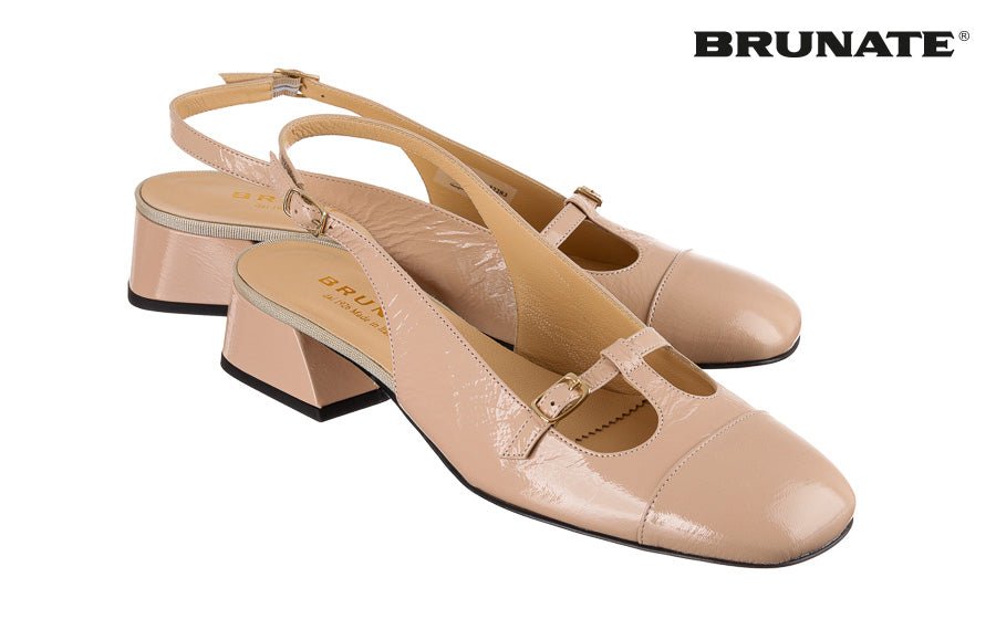 Br Rosette Nude - Crispins Shoes